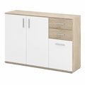 Cassettiera in Legno Laminato 120x82x35 cm, Vari Colori - Arredo per Soggiorno e Camera