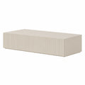 Selsey Veldio - Tavolo da Toeletta Moderno con Cassetto Sospeso, 90 cm, Grigio Beige
