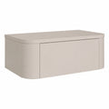 Selsey Coppia Comodini Sospesi 59 cm in Color Cashmere con Cassetto ¨C Design Minimal per Camera da Letto, Arredo Salvaspazio Moderno, Made in Europa